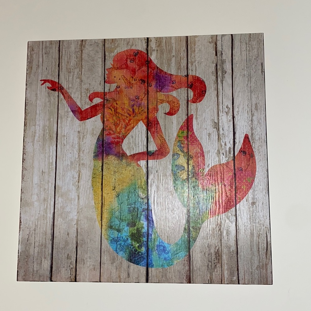 mermaid wall decor